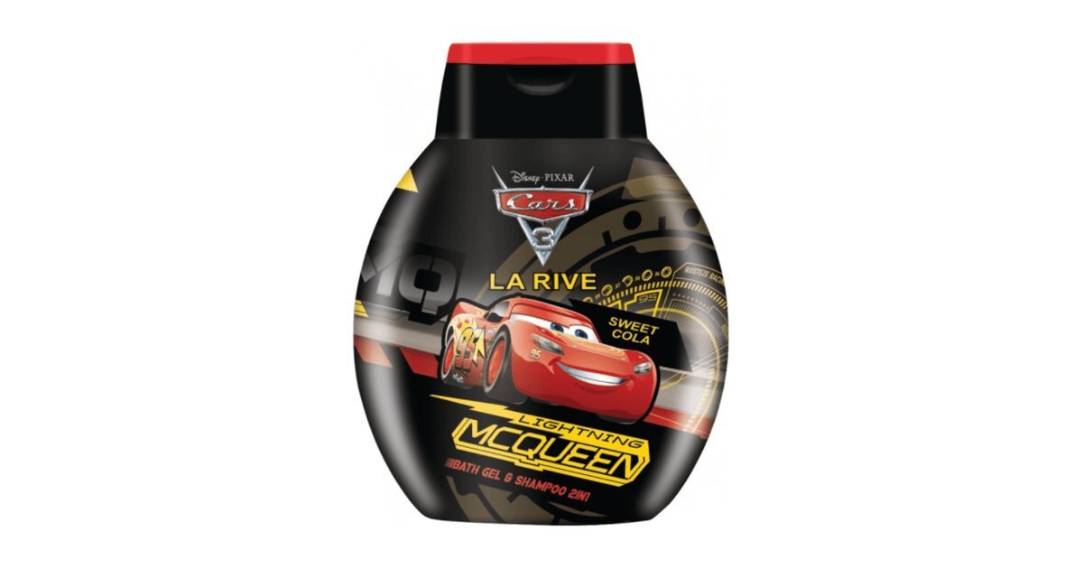 Šampūnas-dušo želė La Rive Cars 250 ml kaina ir informacija | Kosmetika vaikams ir mamoms | pigu.lt