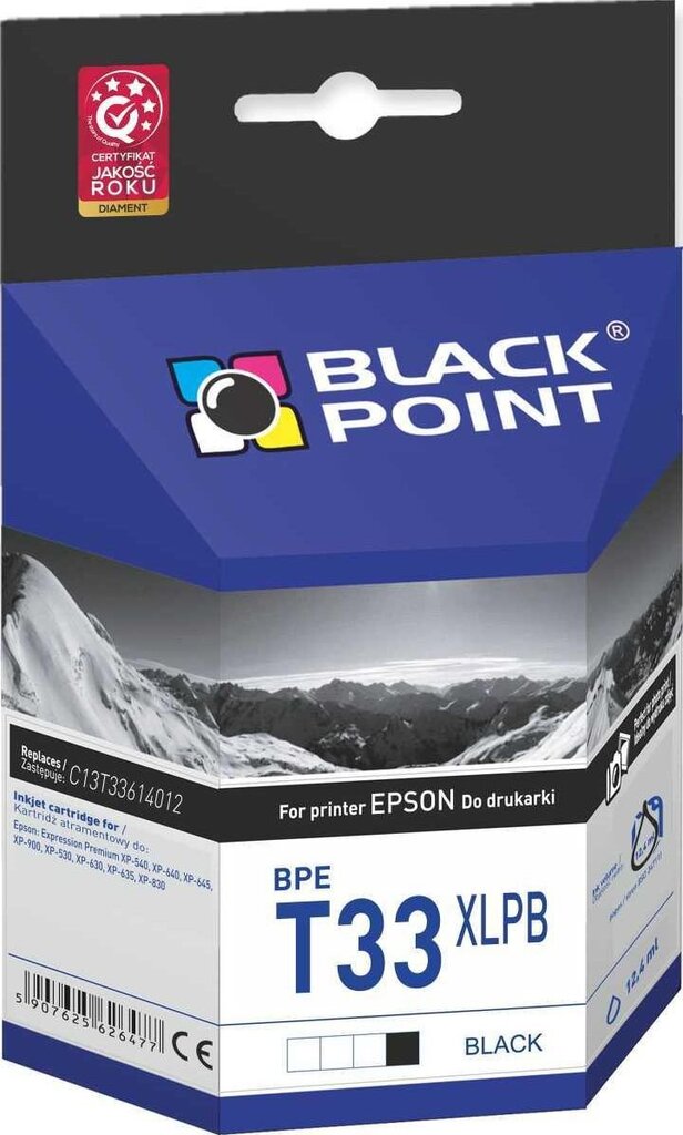 Black Point SGE33BKPB kaina ir informacija | Kasetės rašaliniams spausdintuvams | pigu.lt