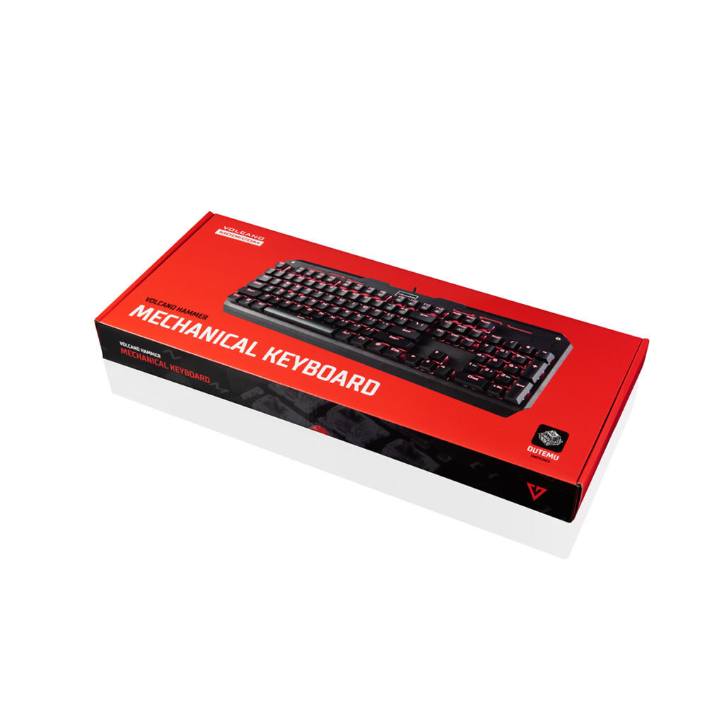 Modecom Hammer Blue Mechaninė žaidimų klaviatūra цена и информация | Klaviatūros | pigu.lt