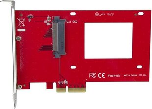 StarTech (PEX4SFF8639) цена и информация | Контроллеры | pigu.lt