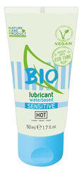 Vandens pagrindo lubrikantas Hot Bio Sensitive, 50 ml kaina ir informacija | HOT Kvepalai | pigu.lt