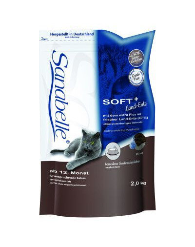 Bosch Petfood Sanabelle Soft+ su antiena, 2 kg kaina ir informacija | Sausas maistas katėms | pigu.lt