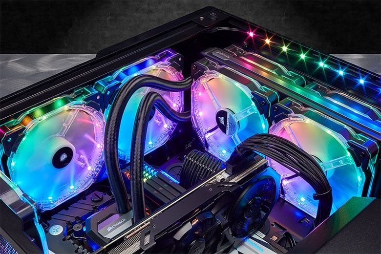 Corsair Set RGB LED Lighting PRO Expansion (CL-8930002) kaina ir informacija | Korpusų priedai | pigu.lt