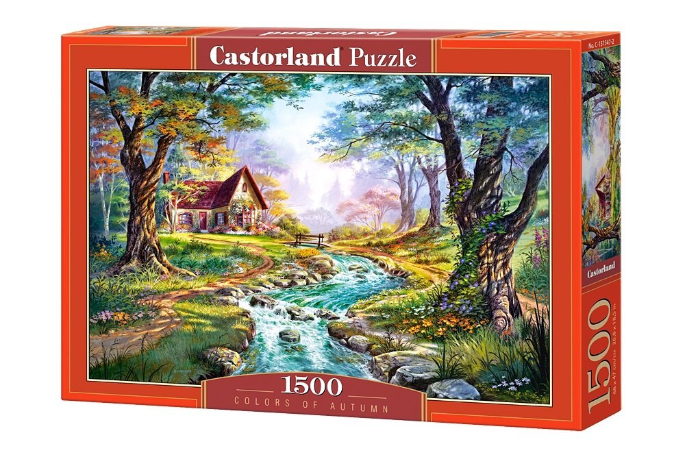 Dėlionė Puzzle Castorland Colors of Autumn, 1500 det. kaina ir informacija | Dėlionės (puzzle) | pigu.lt