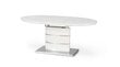 Išskleidžiamas stalas Halmar Aspen, baltas цена и информация | Virtuvės ir valgomojo stalai, staliukai | pigu.lt