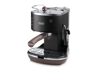 Экспресс-кофеварка с ручкой DeLonghi ECOV311.BK Чёрный Темно-коричневый 1100 W 1,4 L цена и информация | Кофемашины | pigu.lt