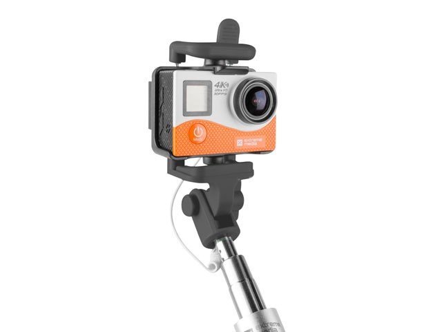 Natec Selfie Stick Extreme Media, SF-20W, Juoda kaina ir informacija | Asmenukių lazdos (selfie sticks) | pigu.lt