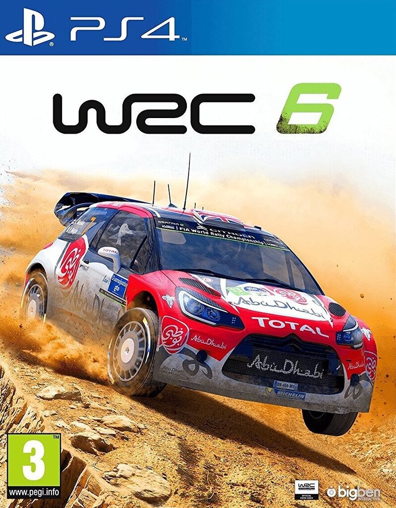 Žaidimas WRC 6, PS4 kaina ir informacija | Kompiuteriniai žaidimai | pigu.lt
