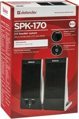 Defender SPK-170, juoda kaina ir informacija | Defender Kompiuterinė technika | pigu.lt