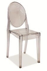 4-ių kėdžių komplektas Signal Meble Martin, skaidrus kaina ir informacija | Lauko kėdės, foteliai, pufai | pigu.lt
