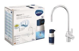 Vandens filtravimo sistema BRITA Mypure P1 kaina ir informacija | Vandens filtrai, valymo įrenginiai | pigu.lt