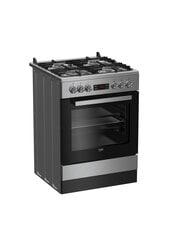 Beko FSM62332DXT kaina ir informacija | Dujinės viryklės | pigu.lt