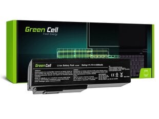 Green Cell Laptop Battery for Asus G50 G51 G60 M50 M50V N53 N53SV N61 N61VG N61JV kaina ir informacija | Akumuliatoriai nešiojamiems kompiuteriams | pigu.lt
