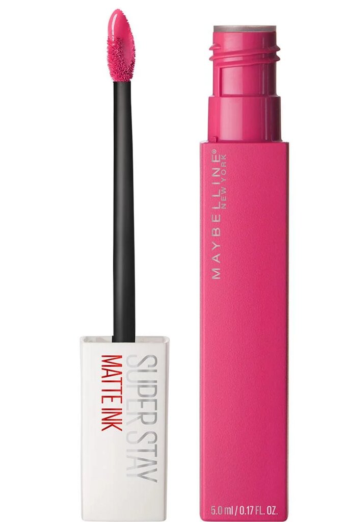 Matiniai lūpų dažai Maybelline New Super Stay York Matte Ink 5 ml, 30 Romantic цена и информация | Lūpų dažai, blizgiai, balzamai, vazelinai | pigu.lt