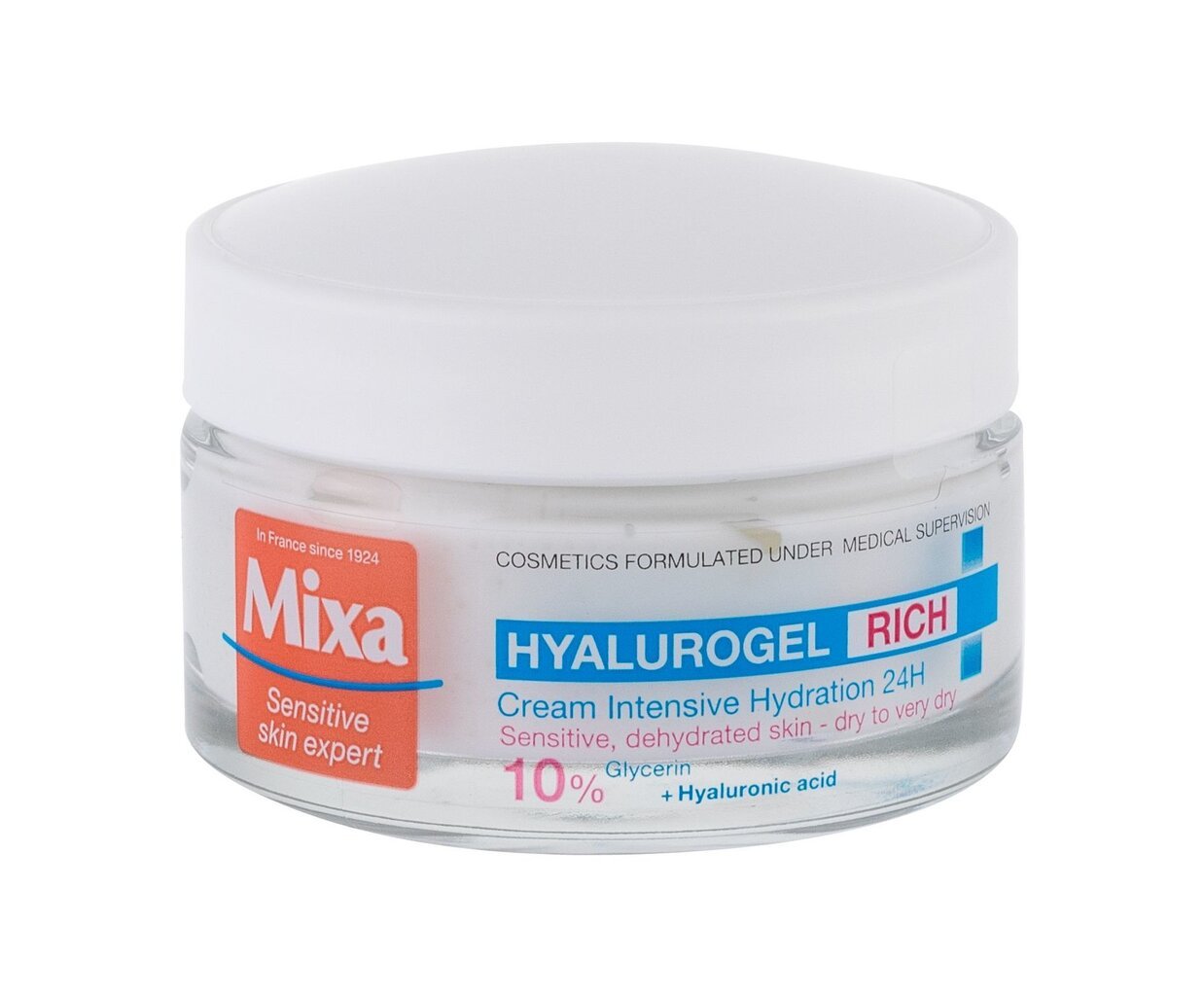 Veido kremas su hialuronu Mixa Mixa Hyalurogel Rich 50 ml цена и информация | Veido kremai | pigu.lt