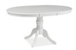 Išskleidžiamas stalas Signal Meble Olivia, baltas цена и информация | Virtuvės ir valgomojo stalai, staliukai | pigu.lt