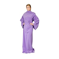 Плед и халат в одном, светло-фиолетовый цвет цена и информация | Оригинальные свитеры | pigu.lt