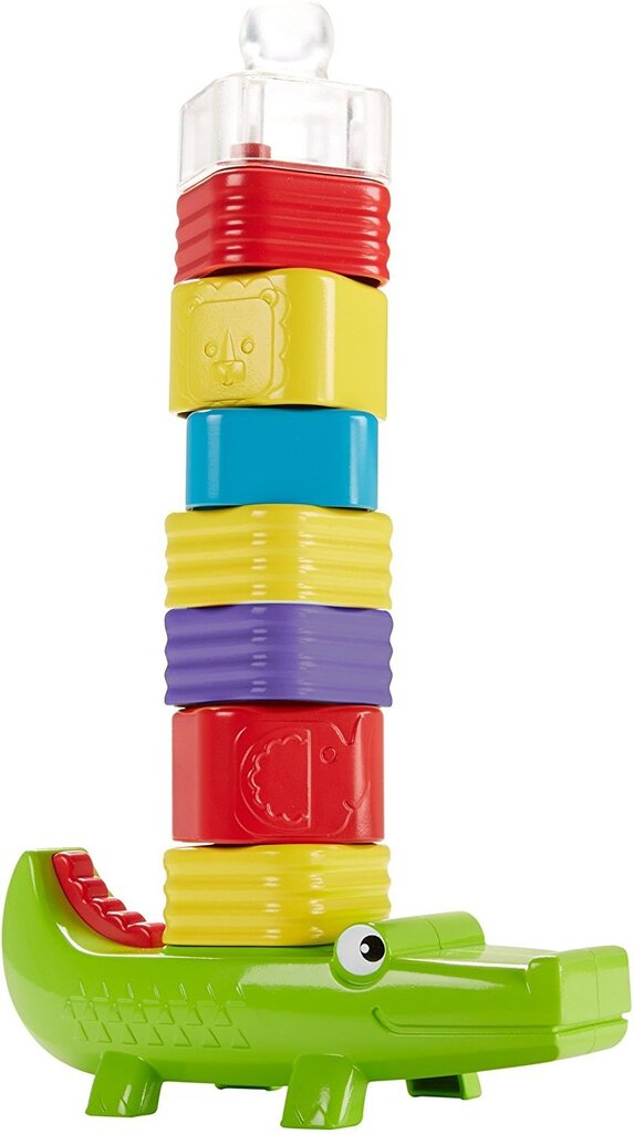 Krokodilas su kaladėlėmis Fisher Price kaina ir informacija | Žaislai kūdikiams | pigu.lt