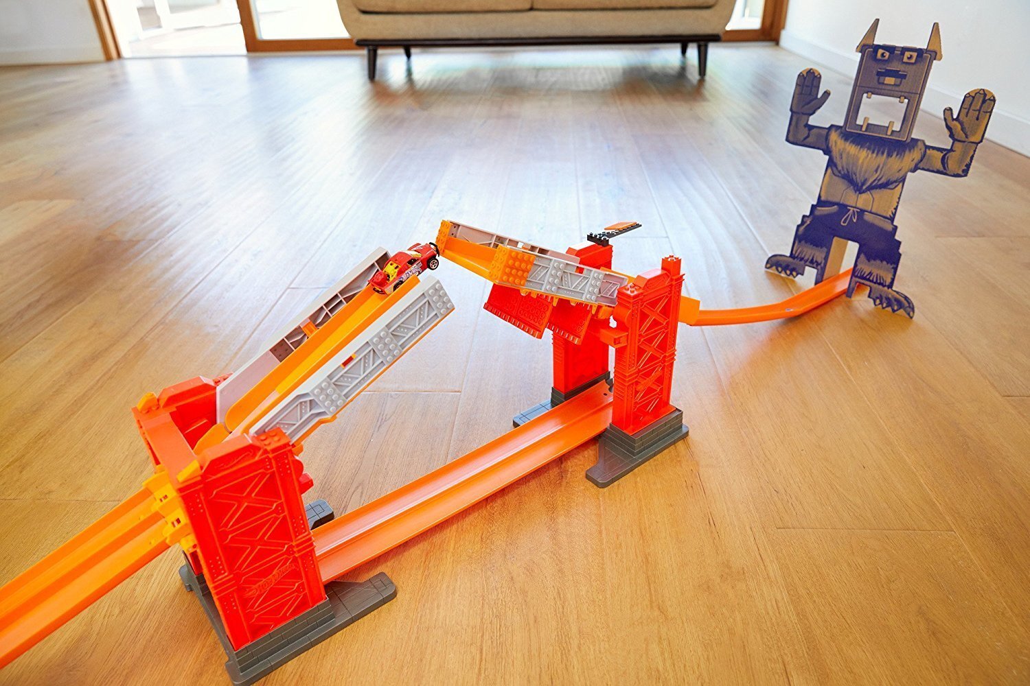 Rinkinys Hot Wheels Track Builder Motorizuotas tiltas, DWW97 kaina ir informacija | Žaislai berniukams | pigu.lt