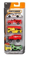 Automobilių rinkinys Matchbox, 5 vnt. kaina ir informacija | Žaislai berniukams | pigu.lt