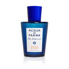 Гель для душа Acqua Di Parma Blu Mediterraneo Arancia Di Capri EDT для женщин/мужчин 200 мл цена и информация | Женская парфюмированная косметика | pigu.lt