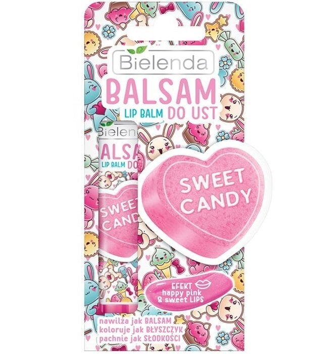 Lūpų balzamas Bielenda 10 g, Sweet Candy kaina ir informacija | Lūpų dažai, blizgiai, balzamai, vazelinai | pigu.lt