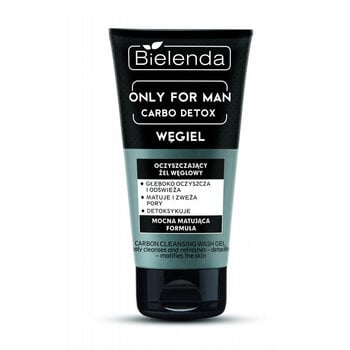 Гель для мужчин Bielenda Only For Men 150 г цена и информация | Средства для очищения лица | pigu.lt