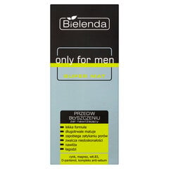 Drėkinamasis veido gelis vyrams Bielenda Only For Men Super Mat 50 ml kaina ir informacija | Bielenda Kosmetika veidui | pigu.lt