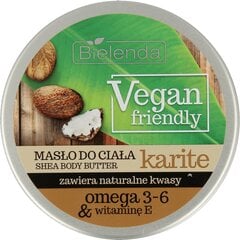 Maitinamasis kūno sviestas su sviestmedžiu Bielenda Vegan Friendly, 250 ml kaina ir informacija | Bielenda Kvepalai, kosmetika | pigu.lt