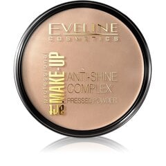 Kompaktinė pudra Eveline Art Make-Up Anti-Shine Complex 14 g, 35 Golden Beige kaina ir informacija | Makiažo pagrindai, pudros | pigu.lt