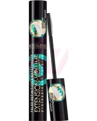 Eveline Extension Volume Waterproof Mascara Водостойкая тушь для удлинения и объема ресниц черная 10 мл цена и информация | Тушь, средства для роста ресниц, тени для век, карандаши для глаз | pigu.lt