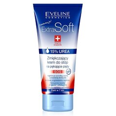 Švelninantis kojų kremas Eveline Extra Soft SOS, 100 ml kaina ir informacija | Kūno kremai, losjonai | pigu.lt