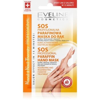 Rankų ir nagų kaukė Eveline Hand&Nail Therapy SOS 7 ml kaina ir informacija | Kūno kremai, losjonai | pigu.lt