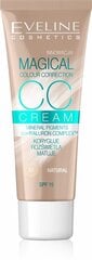 Koreguojantis matinį veido atspalvį suteikiantis kremas Eveline Magical Colour Correction CC Cream SPF15 30 ml, 51 Natural kaina ir informacija | Makiažo pagrindai, pudros | pigu.lt