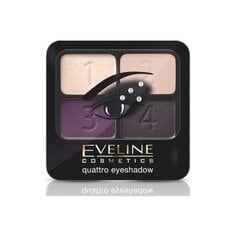 Тени Eveline Cosmetics Quattro 07  5,2 г цена и информация | Тушь, средства для роста ресниц, тени для век, карандаши для глаз | pigu.lt