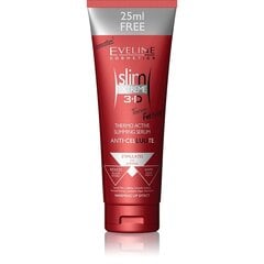 Šildomojo efekto anticeliulitinis kremas Eveline Slim Extreme 3D Thermo Fat Burner, 250 ml kaina ir informacija | Eveline Cosmetics Kvepalai, kosmetika | pigu.lt