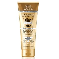 Anticeliulitinis liekninamasis serumas su aukso dalelėmis Eveline Slim Extreme 4D, 250 ml kaina ir informacija | Anticeliulitinės, stangrinamosios priemonės | pigu.lt