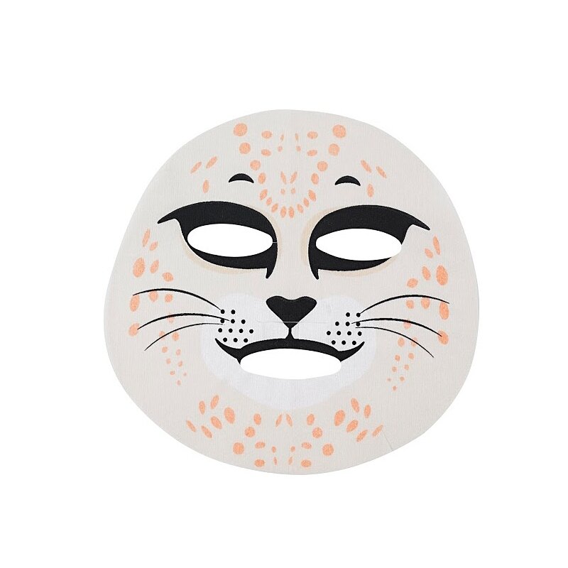 Drėkinanti ir raminanti veido kaukė Holika Holika Cat 22 ml kaina ir informacija | Veido kaukės, paakių kaukės | pigu.lt