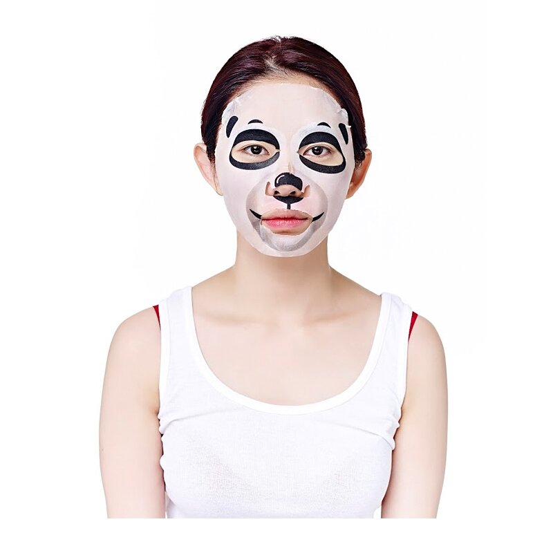 Veido kaukė tamsių paakių šalinimui Holika Holika Panda 20 ml kaina ir informacija | Veido kaukės, paakių kaukės | pigu.lt