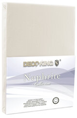 Хлопковая простыня NEPHRITE CRE 180-200 + 30 см цена и информация | Простыни | pigu.lt