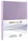 DecoKing Jersey Nephrite Collection Lilac paklodė su guma čiužiniui, 200x220 cm kaina ir informacija | Paklodės | pigu.lt