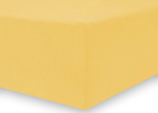 DecoKing jersey Nephrite Orange collection paklodė su guma čiužiniui , 90x200 cm kaina ir informacija | Paklodės | pigu.lt