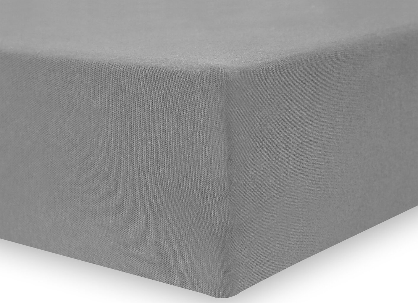 DecoKing jersey Nephrite Steel collection paklodė su guma čiužiniui , 120x200 cm kaina ir informacija | Paklodės | pigu.lt