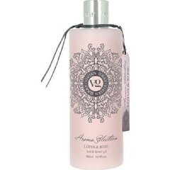 Dušo želė Vivian Grey Aroma Selection Lotus & Rose, 500 ml kaina ir informacija | Dušo želė, aliejai | pigu.lt