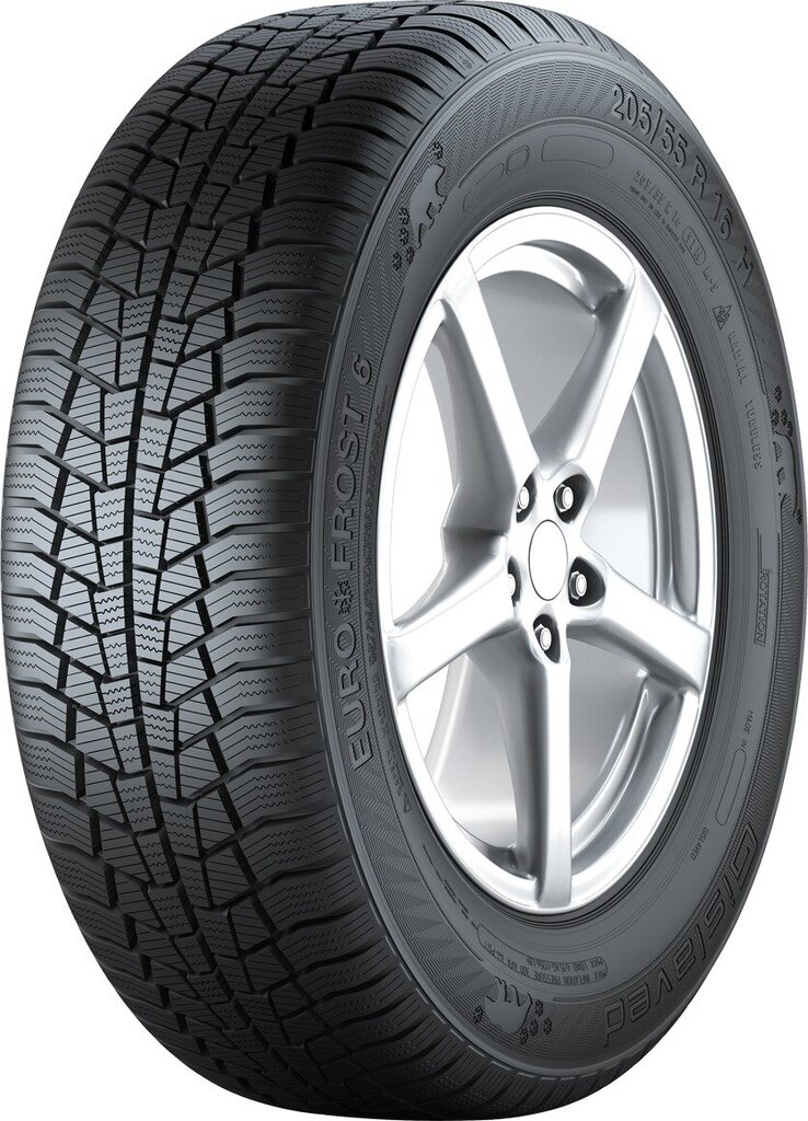 Gislaved EURO*FROST 6 165/70R14 81 T kaina ir informacija | Žieminės padangos | pigu.lt