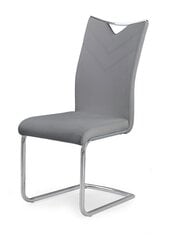 4-ių kėdžių komplektas Halmar K 224, pilkas kaina ir informacija | Virtuvės ir valgomojo kėdės | pigu.lt