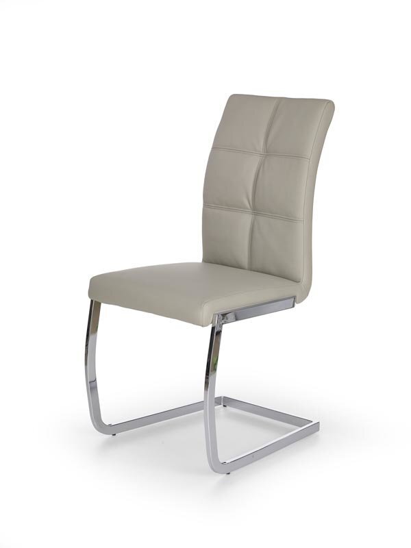 4-ių kėdžių komplektas Halmar K 228, pilkas цена и информация | Virtuvės ir valgomojo kėdės | pigu.lt