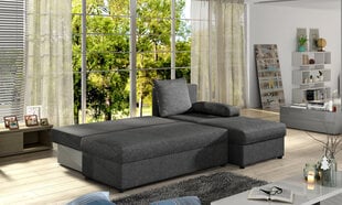 Универсальный угловой диван NORE Gino, серый цена и информация | Угловые диваны | pigu.lt