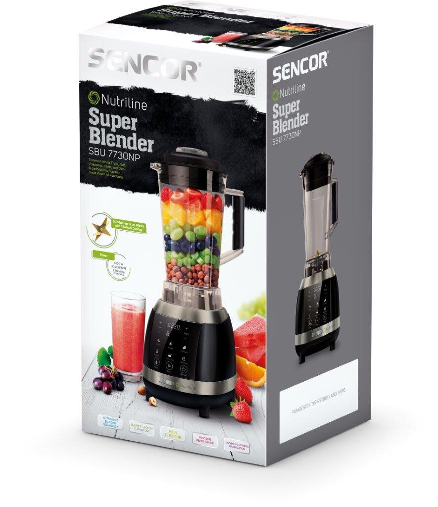 Sencor SBU 7730BK Superblender цена и информация | Kokteilinės | pigu.lt