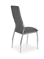 4-ių kėdžių komplektas Halmar K 238, pilkas kaina ir informacija | Virtuvės ir valgomojo kėdės | pigu.lt